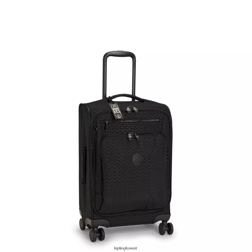 Kipling يوري سبين صغيرة مطبوعة 4 عجلات المتداول الأمتعة نحيف توقيع منقوش ZR2RH515 الأمتعة المتداول