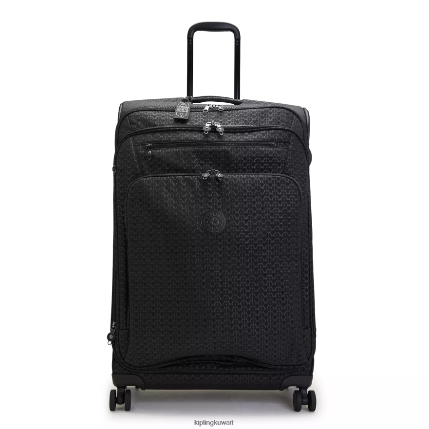 Kipling يوري سبين كبيرة 4 عجلات المتداول الأمتعة نحيف توقيع منقوش ZR2RH523 الأمتعة المتداول