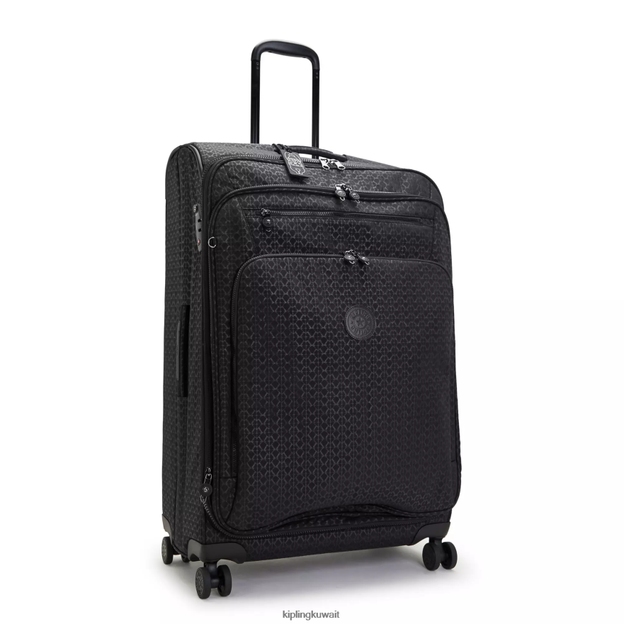 Kipling يوري سبين كبيرة 4 عجلات المتداول الأمتعة نحيف توقيع منقوش ZR2RH523 الأمتعة المتداول