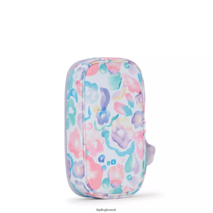 Kipling 50 علبة مطبوعة نحيف زهور أكوا ZR2RH595 أقلام وأقلام رصاص
