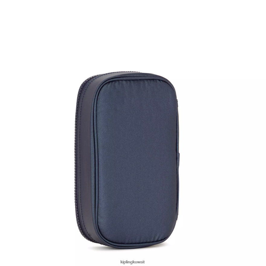 Kipling 50 علبة اقلام معدنية نحيف الأدميرال الأزرق ZR2RH599 أقلام وأقلام رصاص