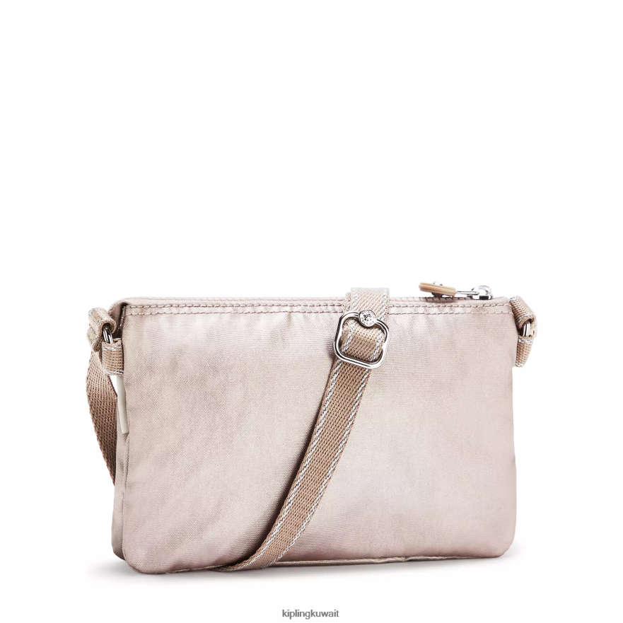 Kipling حقيبة كروس معدنية من Creative xb نحيف توهج معدني ZR2RH232 حقائب كروسبودي