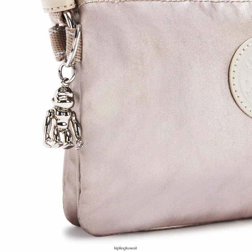 Kipling حقيبة كروس معدنية من Creative xb نحيف توهج معدني ZR2RH232 حقائب كروسبودي