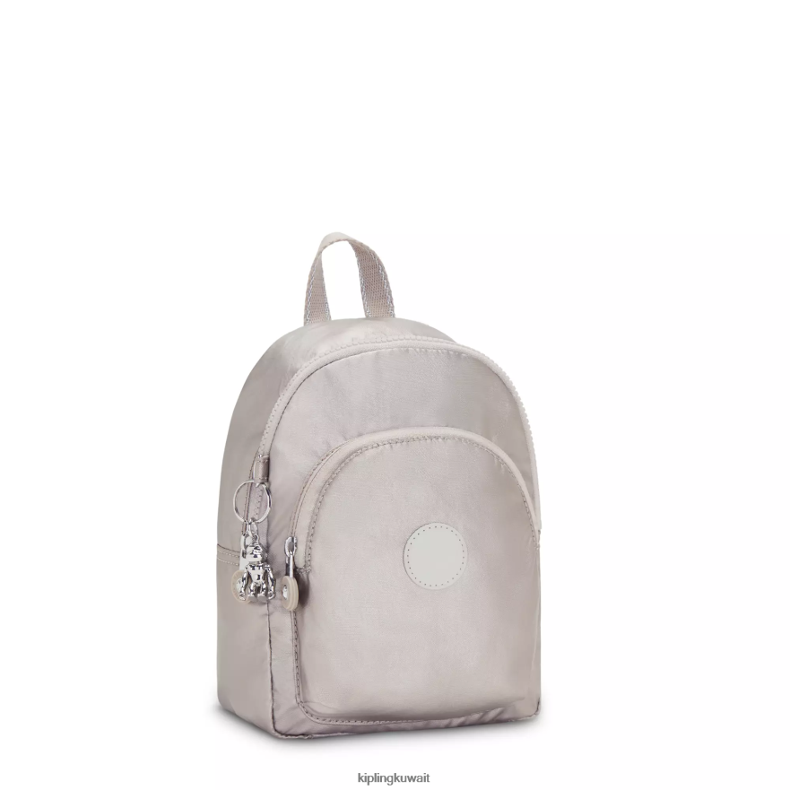 Kipling حقيبة ظهر Curtis صغيرة معدنية قابلة للتحويل نحيف توهج معدني ZR2RH397 حقائب ظهر الموضة