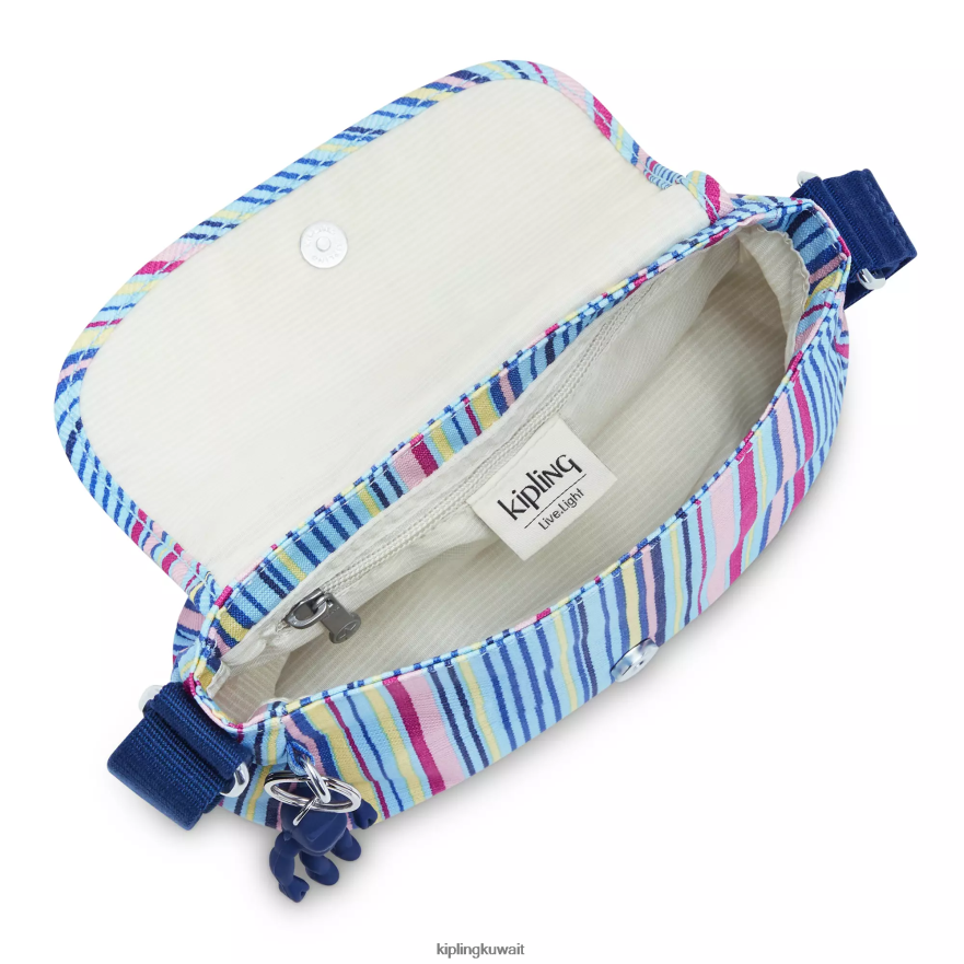 Kipling حقيبة كروس صغيرة بطبعة Sabian نحيف خطوط المنتجع ZR2RH10 أكياس صغيرة