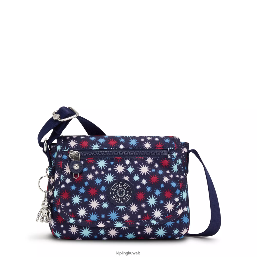 Kipling حقيبة كروس صغيرة بطبعة Sabian نحيف نجوم غير تقليدية ZR2RH11 أكياس صغيرة