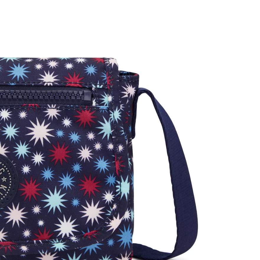 Kipling حقيبة كروس صغيرة بطبعة Sabian نحيف نجوم غير تقليدية ZR2RH11 أكياس صغيرة