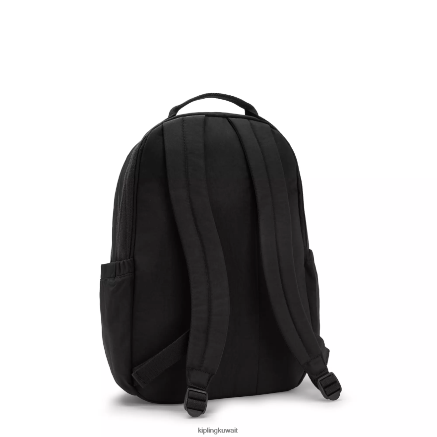 Kipling حقيبة كمبيوتر محمول Xavi مقاس 15 بوصة نحيف الوادي الأسود ZR2RH483 حقائب ظهر للكمبيوتر المحمول