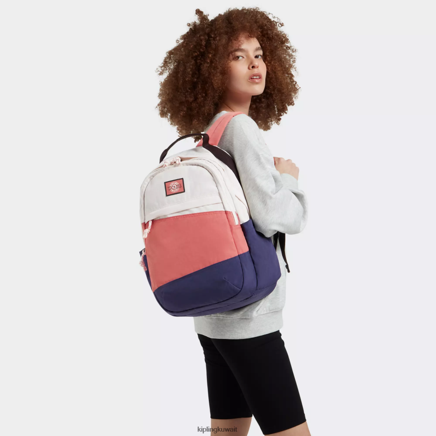 Kipling حقيبة كمبيوتر محمول Xavi مقاس 15 بوصة نحيف كتلة البحرية النهائية ZR2RH484 حقائب ظهر للكمبيوتر المحمول