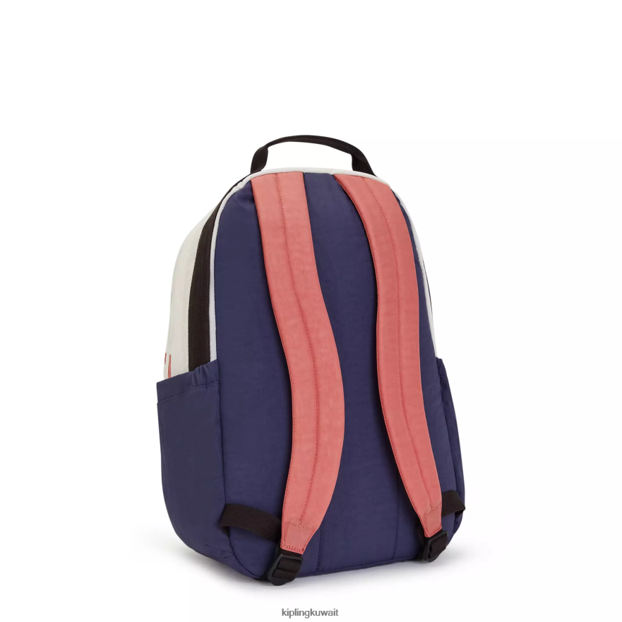 Kipling حقيبة كمبيوتر محمول Xavi مقاس 15 بوصة نحيف كتلة البحرية النهائية ZR2RH484 حقائب ظهر للكمبيوتر المحمول