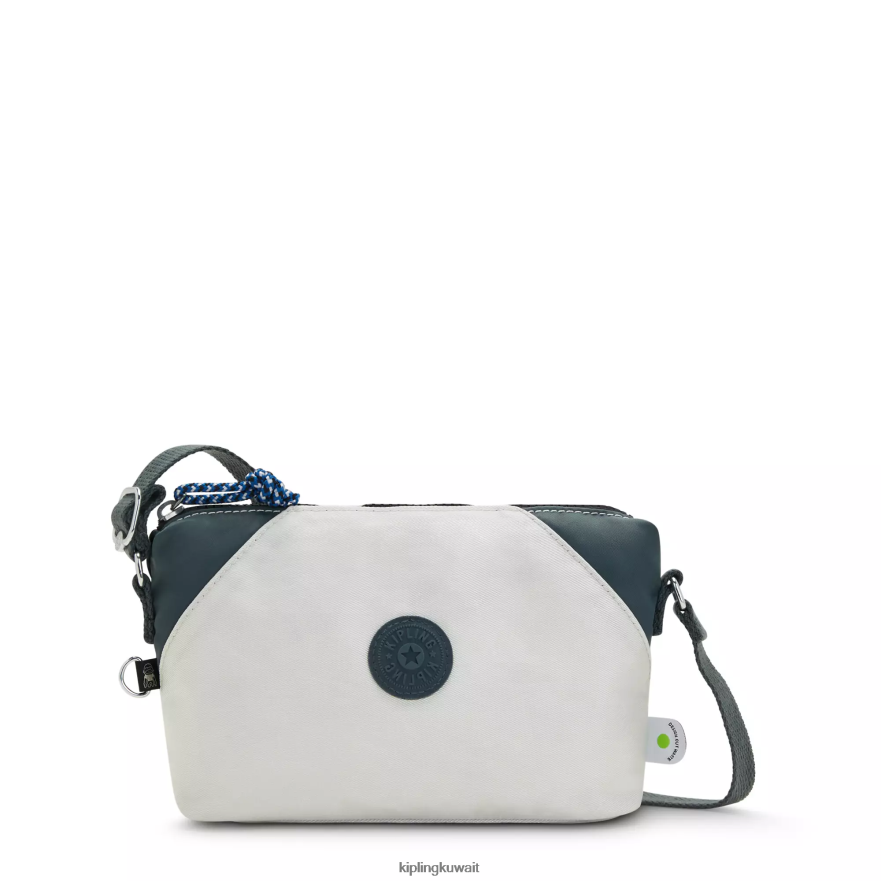 Kipling حقيبة كروس صغيرة من الفن نحيف كتلة القمر الرمادي ZR2RH101 حقائب كروسبودي