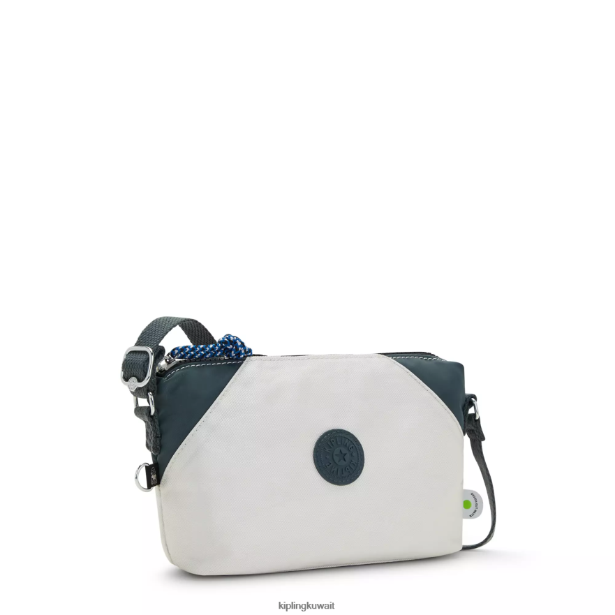Kipling حقيبة كروس صغيرة من الفن نحيف كتلة القمر الرمادي ZR2RH101 حقائب كروسبودي