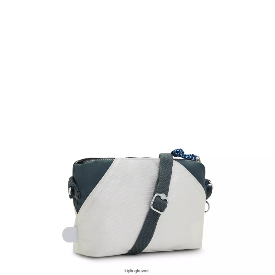 Kipling حقيبة كروس صغيرة من الفن نحيف كتلة القمر الرمادي ZR2RH101 حقائب كروسبودي