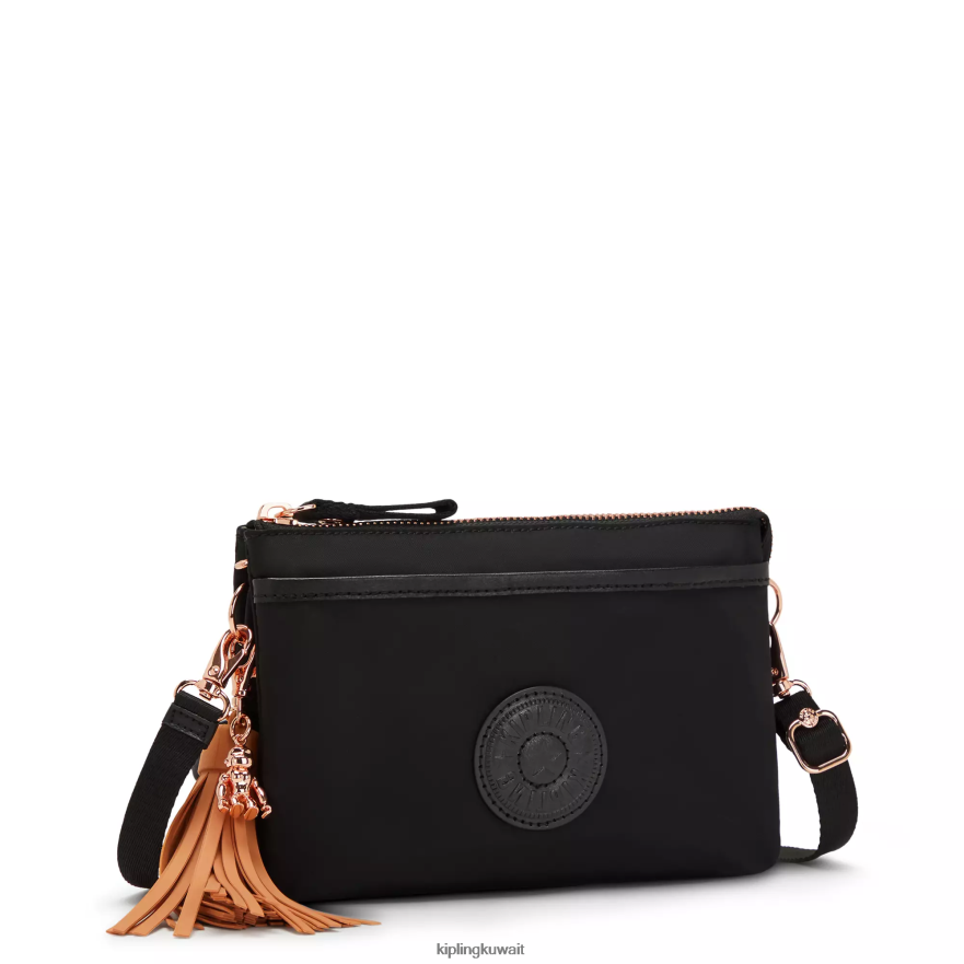 Kipling حقيبة كروس ريرى نحيف وردة سوداء ZR2RH103 حقائب كروسبودي