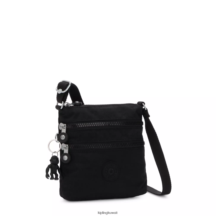 Kipling حقيبة صغيرة كبيرة جدا ألفار نحيف نوير أسود ZR2RH110 أكياس صغيرة