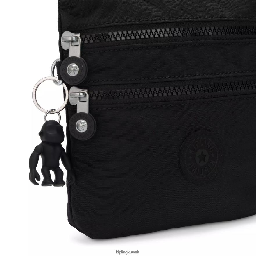 Kipling حقيبة صغيرة كبيرة جدا ألفار نحيف نوير أسود ZR2RH110 أكياس صغيرة