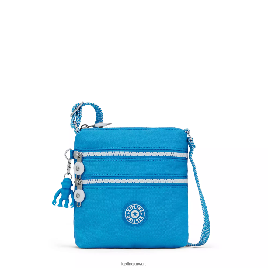 Kipling حقيبة صغيرة كبيرة جدا ألفار نحيف حريصة الأزرق ZR2RH115 أكياس صغيرة