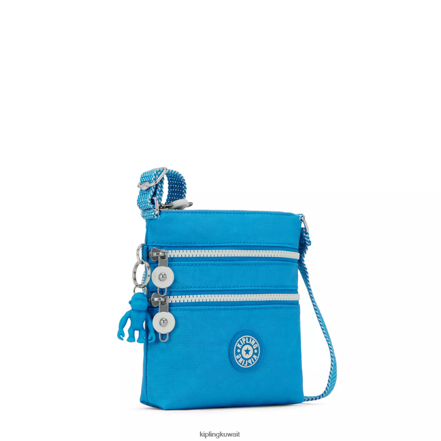 Kipling حقيبة صغيرة كبيرة جدا ألفار نحيف حريصة الأزرق ZR2RH115 أكياس صغيرة