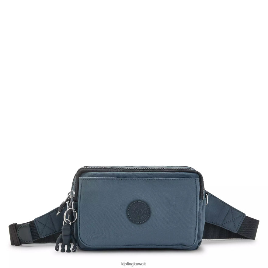 Kipling حقيبة كروس أبانو متعددة قابلة للتحويل نحيف اللون الرمادي الليلي ZR2RH116 حقائب كروسبودي