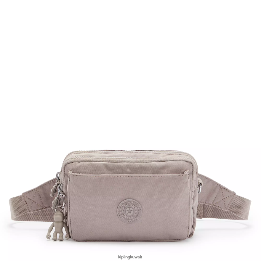 Kipling حقيبة كروس أبانو متعددة قابلة للتحويل نحيف رمادي جريس ZR2RH117 حقائب كروسبودي