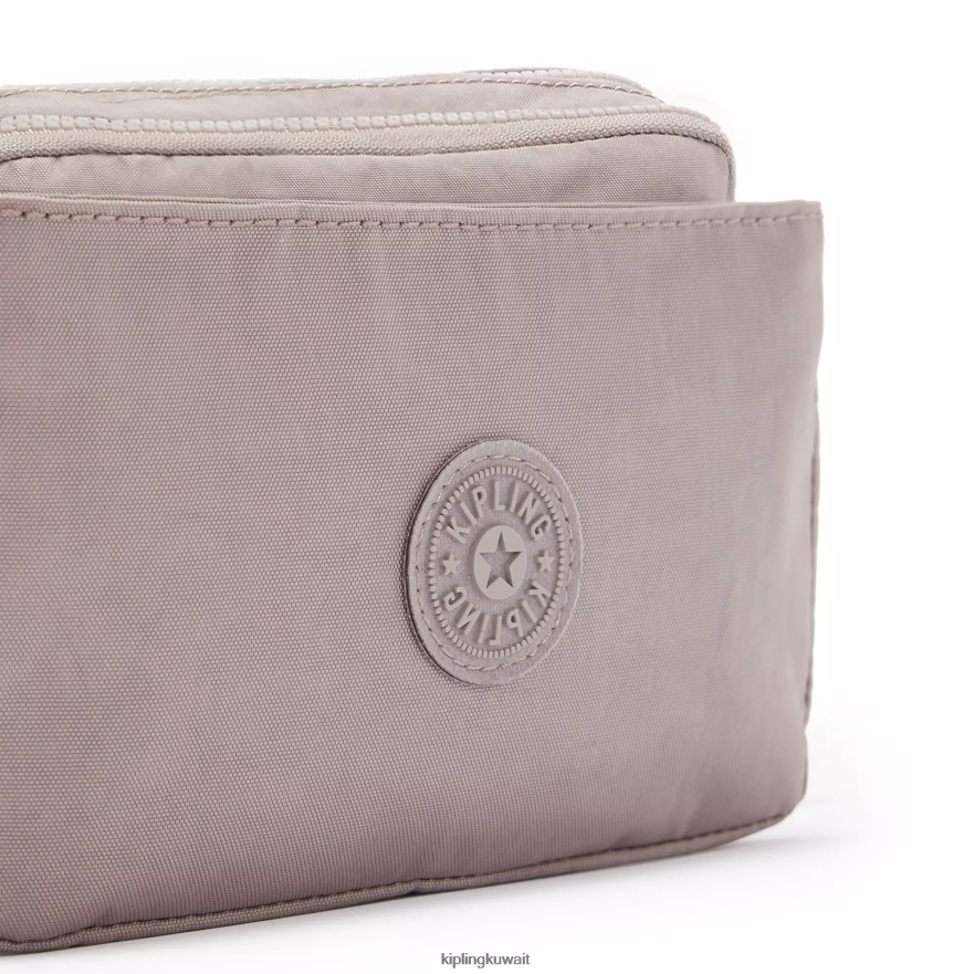 Kipling حقيبة كروس أبانو متعددة قابلة للتحويل نحيف رمادي جريس ZR2RH117 حقائب كروسبودي
