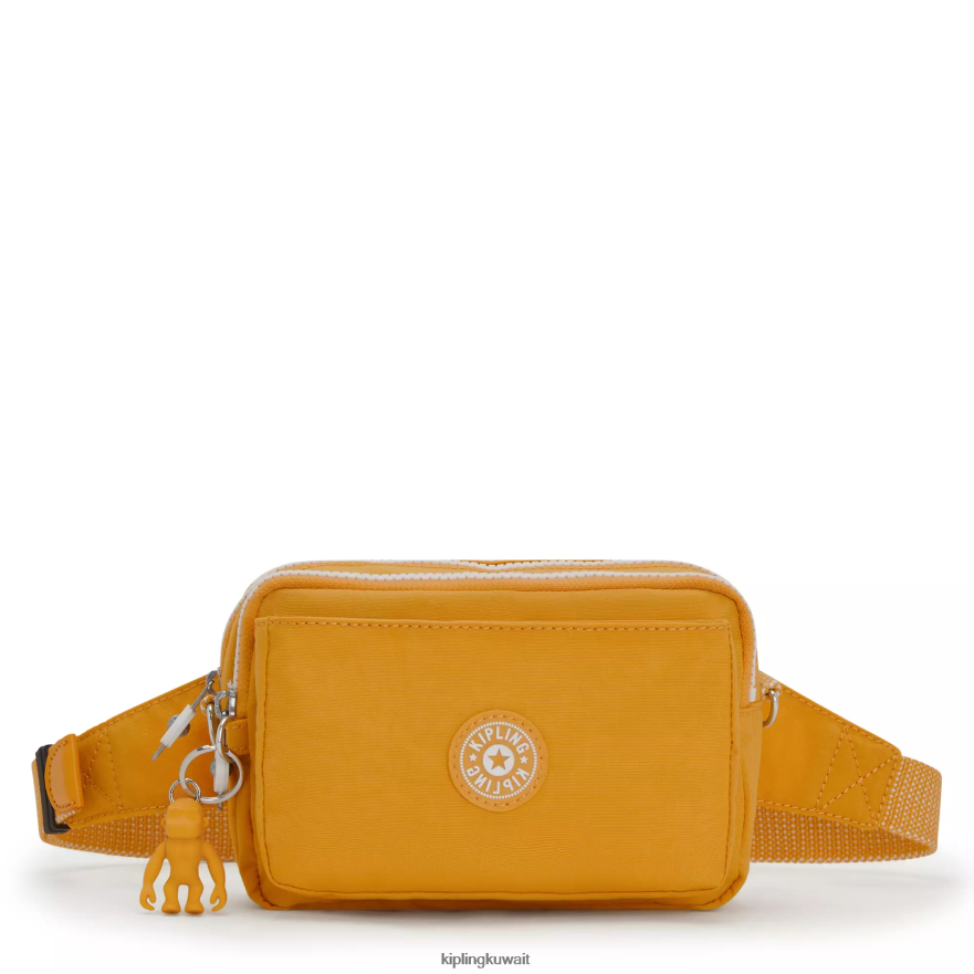 Kipling حقيبة كروس أبانو متعددة قابلة للتحويل نحيف أصفر سريع ZR2RH118 حقائب كروسبودي