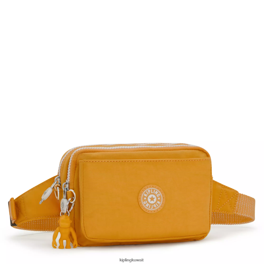 Kipling حقيبة كروس أبانو متعددة قابلة للتحويل نحيف أصفر سريع ZR2RH118 حقائب كروسبودي