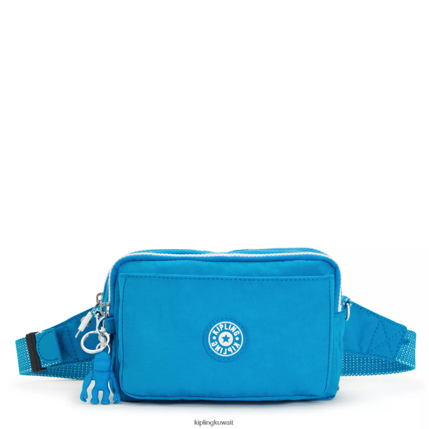 Kipling حقيبة كروس أبانو متعددة قابلة للتحويل نحيف حريصة الأزرق ZR2RH121 حقائب كروسبودي
