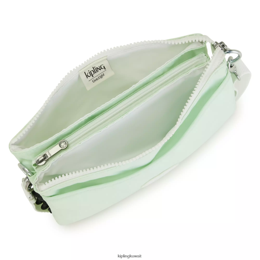 Kipling حقيبة كروس ريرى نحيف متجدد الهواء الأخضر ZR2RH125 حقائب كروسبودي