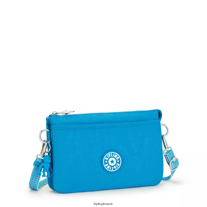 Kipling حقيبة كروس ريرى نحيف حريصة الأزرق ZR2RH126 حقائب كروسبودي