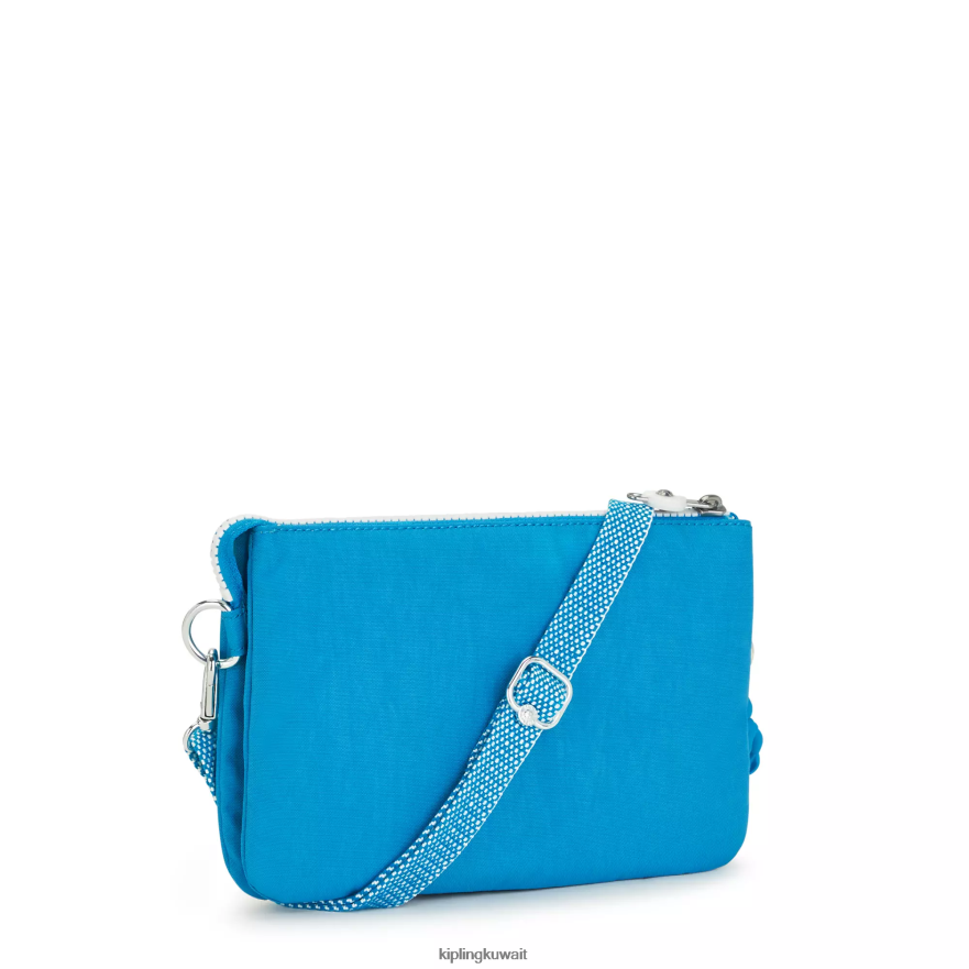 Kipling حقيبة كروس ريرى نحيف حريصة الأزرق ZR2RH126 حقائب كروسبودي