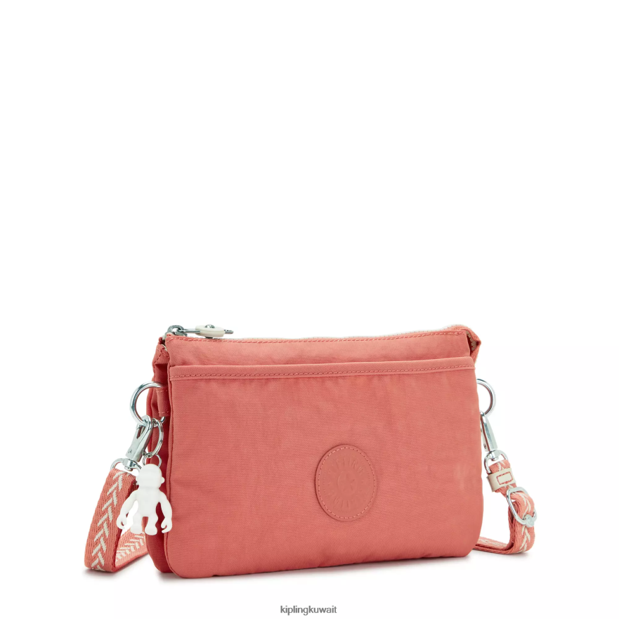 Kipling حقيبة كروس ريرى نحيف خمر الوردي ZR2RH127 حقائب كروسبودي