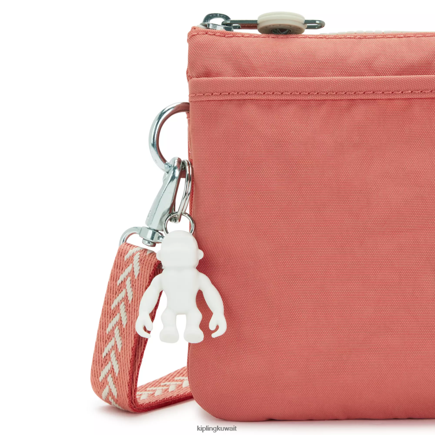 Kipling حقيبة كروس ريرى نحيف خمر الوردي ZR2RH127 حقائب كروسبودي