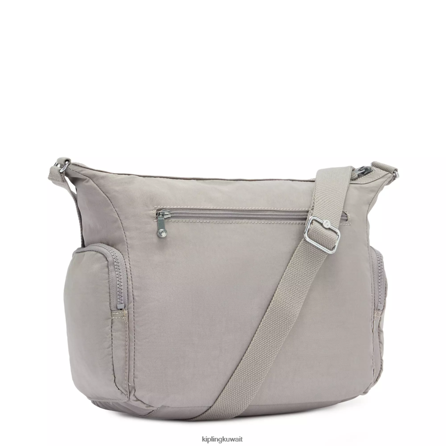 Kipling حقيبة كروس غابي نحيف رمادي جريس ZR2RH129 حقائب كروسبودي