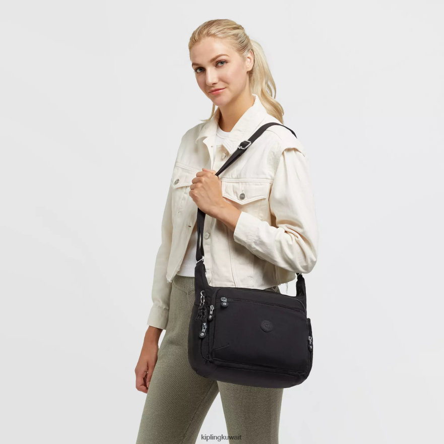 Kipling حقيبة كروس غابي نحيف نوير أسود ZR2RH131 حقائب كروسبودي