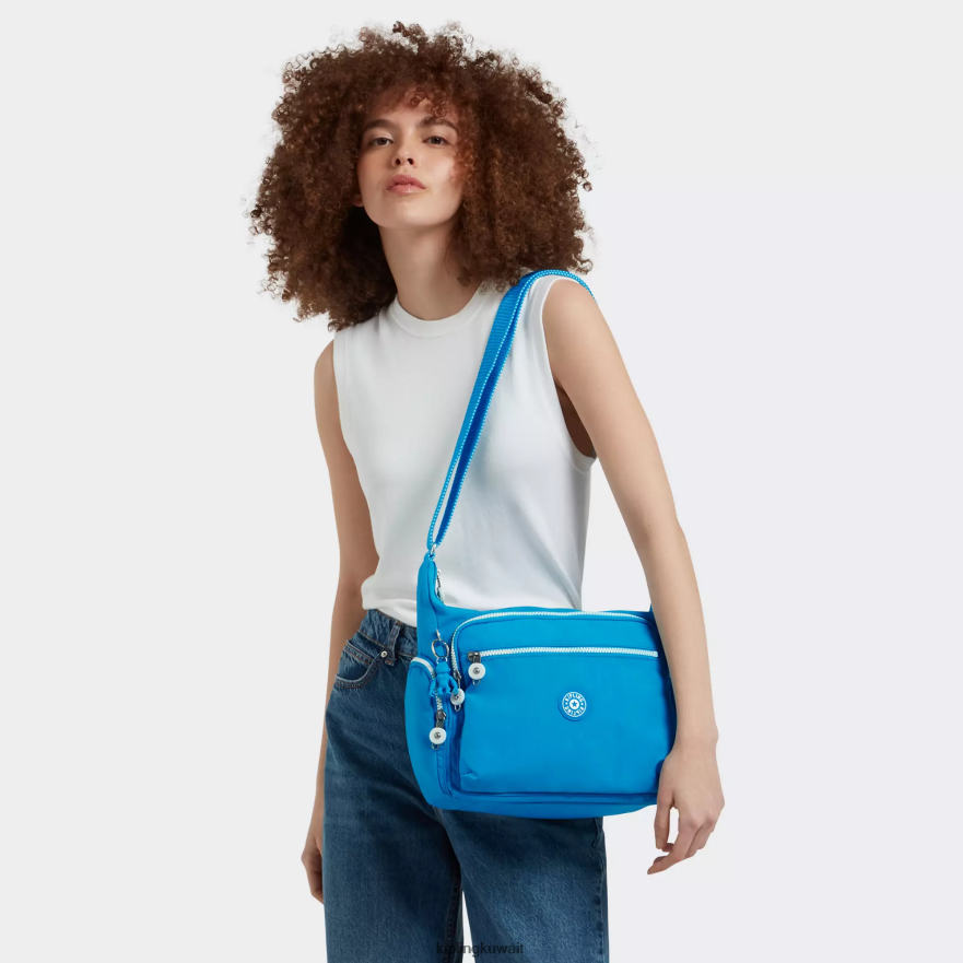 Kipling حقيبة كروس غابي نحيف حريصة الأزرق ZR2RH133 حقائب كروسبودي