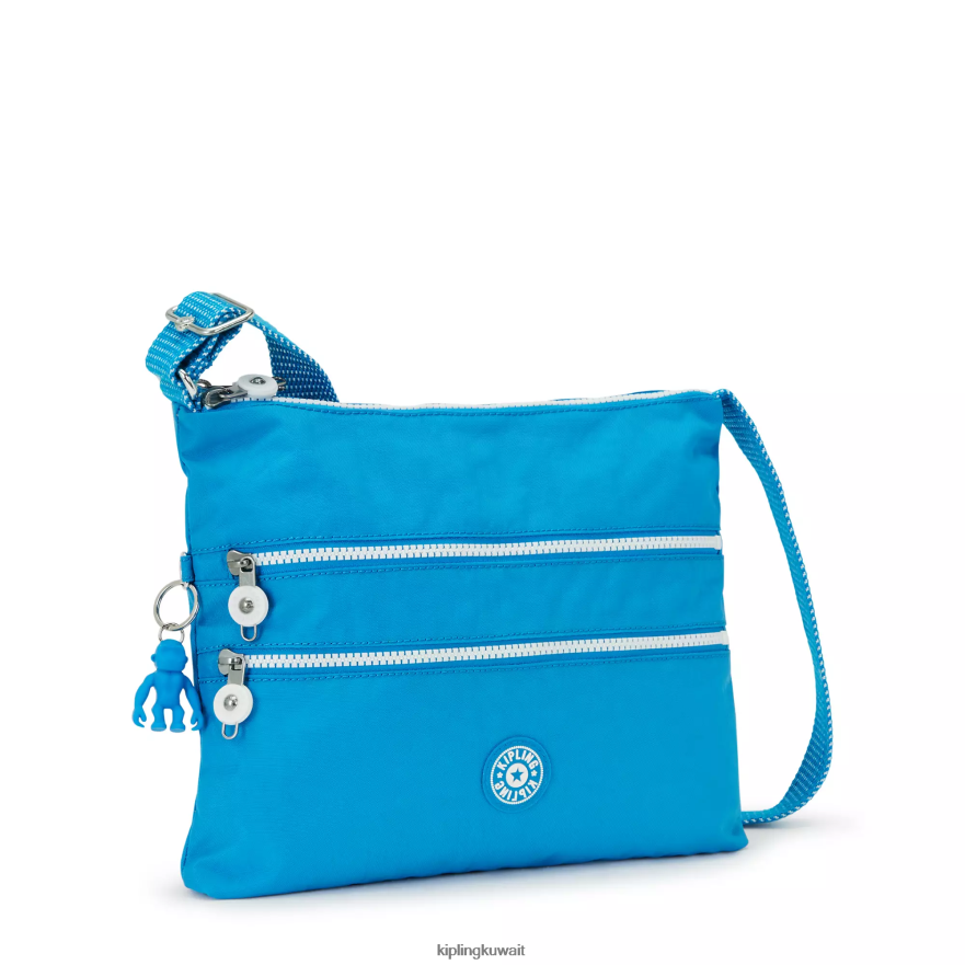 Kipling حقيبة كروس ألفار نحيف حريصة الأزرق ZR2RH134 حقائب كروسبودي