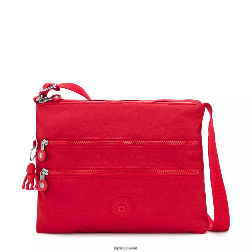 Kipling حقيبة كروس ألفار نحيف أحمر شفتين ZR2RH137 حقائب كروسبودي