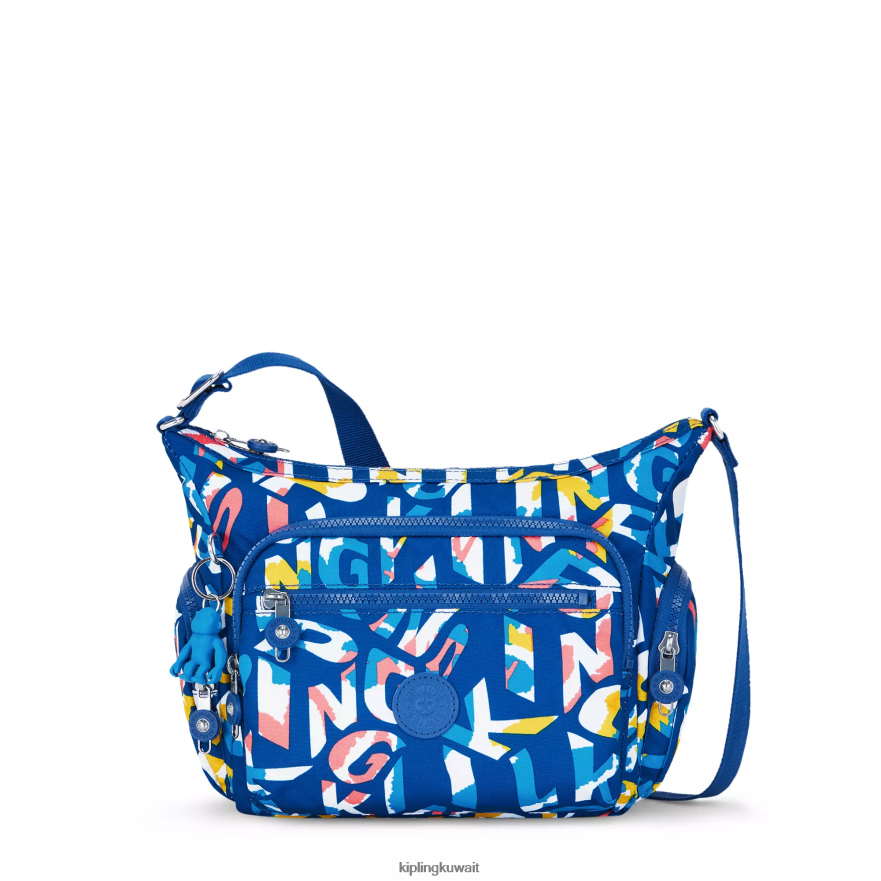 Kipling حقيبة كروس صغيرة مطبوعة نحيف نيون ZR2RH146 حقائب كروسبودي