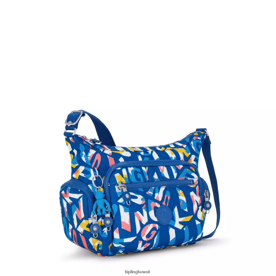 Kipling حقيبة كروس صغيرة مطبوعة نحيف نيون ZR2RH146 حقائب كروسبودي