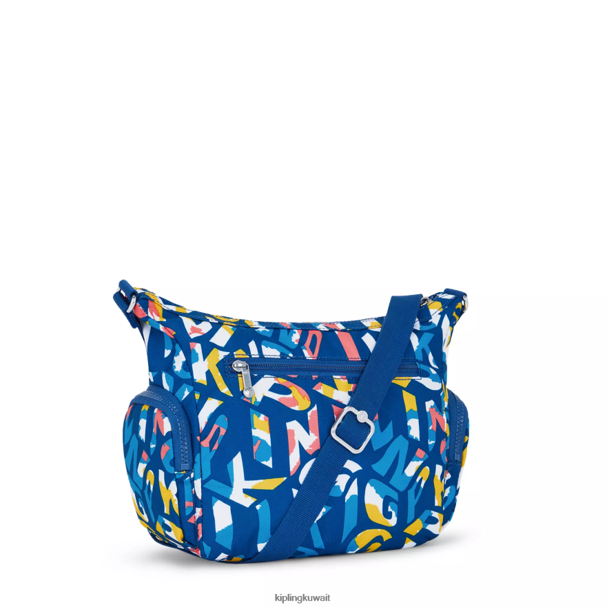 Kipling حقيبة كروس صغيرة مطبوعة نحيف نيون ZR2RH146 حقائب كروسبودي