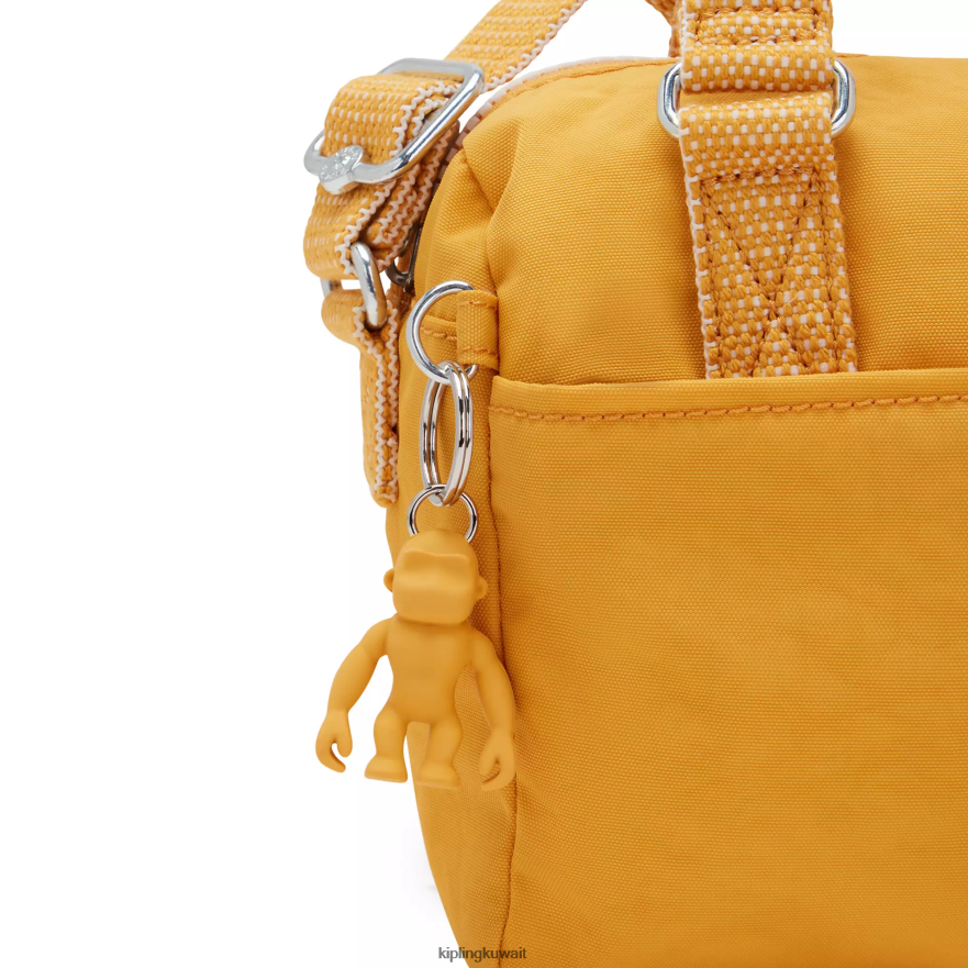 Kipling حقيبة يد صغيرة فولكي نحيف أصفر سريع ZR2RH14 أكياس صغيرة