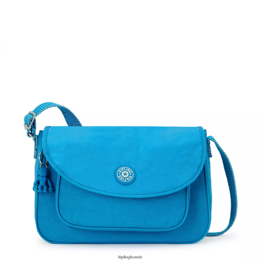 Kipling حقيبة كروس سونيتا نحيف حريصة الأزرق ZR2RH150 حقائب كروسبودي