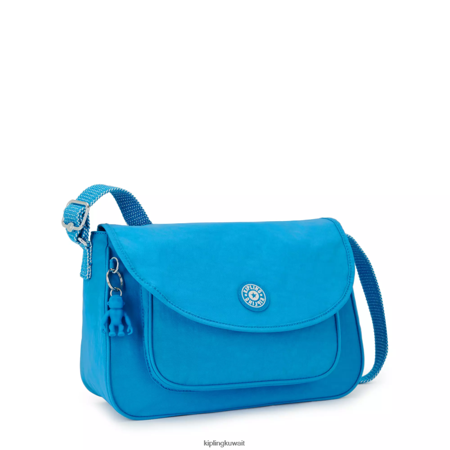 Kipling حقيبة كروس سونيتا نحيف حريصة الأزرق ZR2RH150 حقائب كروسبودي