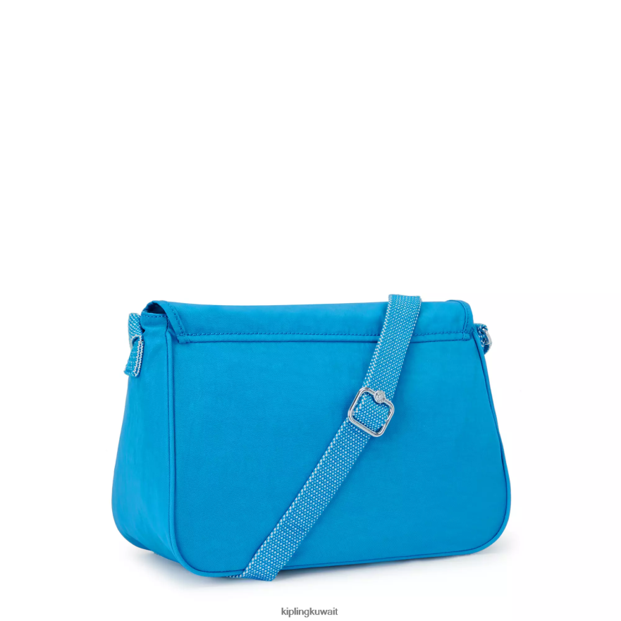 Kipling حقيبة كروس سونيتا نحيف حريصة الأزرق ZR2RH150 حقائب كروسبودي