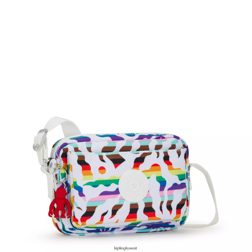 Kipling حقيبة كروس أبانو نحيف النخيل قوس قزح ZR2RH151 حقائب كروسبودي