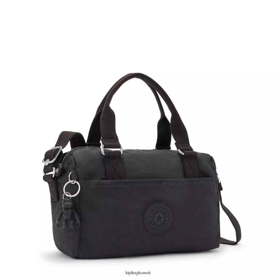 Kipling حقيبة يد صغيرة فولكي نحيف نوير أسود ZR2RH15 أكياس صغيرة