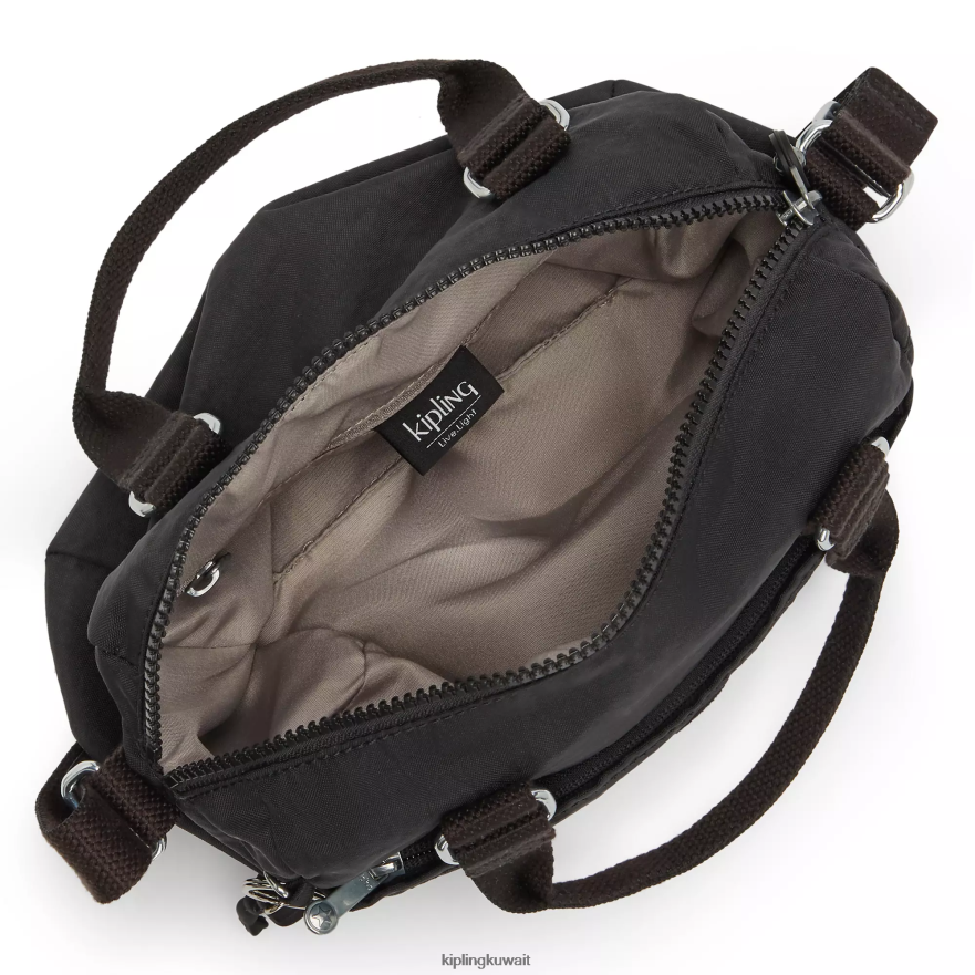 Kipling حقيبة يد صغيرة فولكي نحيف نوير أسود ZR2RH15 أكياس صغيرة
