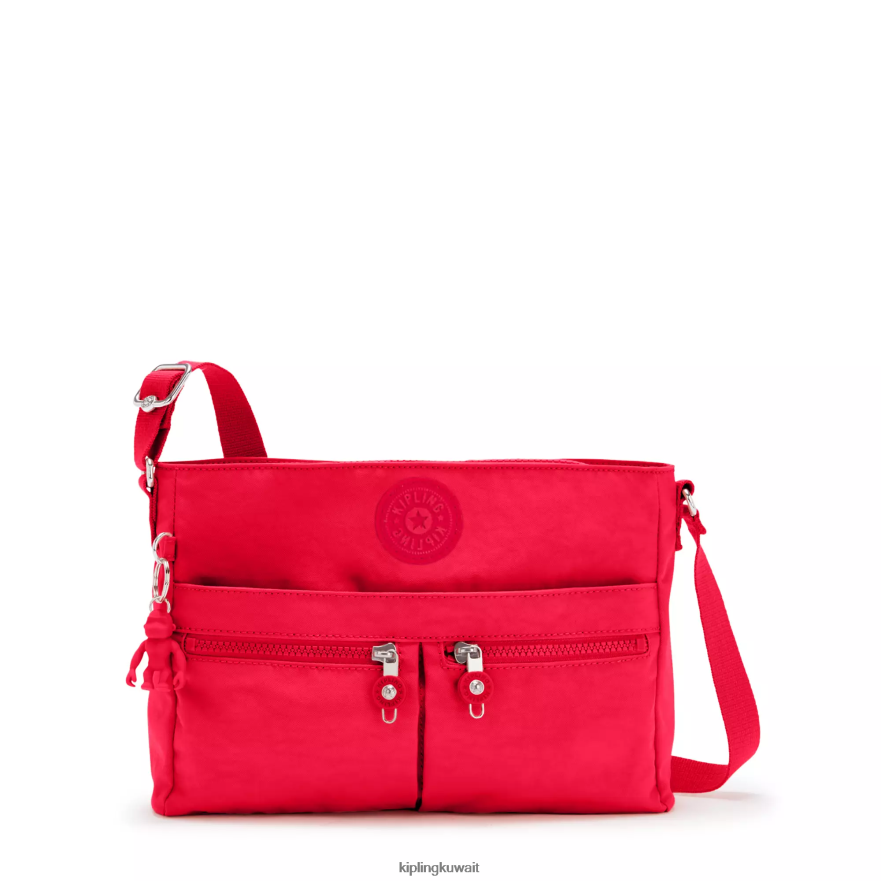 Kipling حقيبة كروس انجي الجديدة نحيف أحمر شفتين ZR2RH171 حقائب كروسبودي
