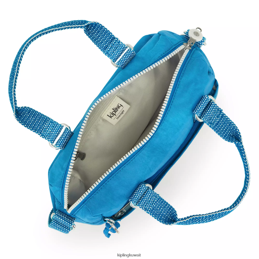 Kipling حقيبة يد صغيرة فولكي نحيف حريصة الأزرق ZR2RH17 أكياس صغيرة